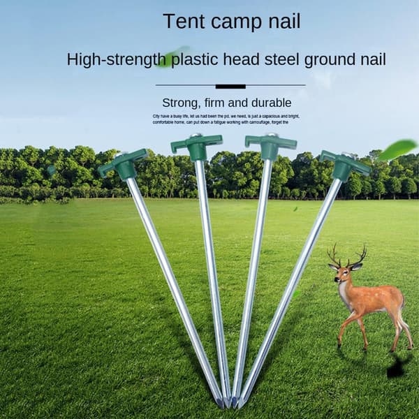 14STK Campingteltplugger Teltplugger SORT black
