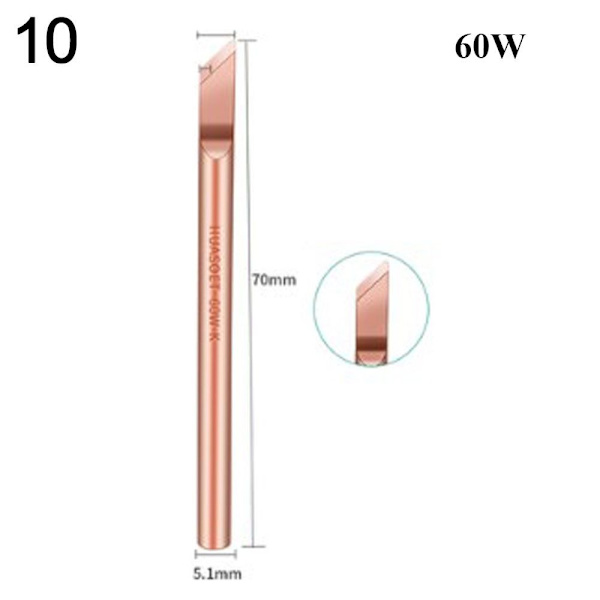 Ekstern varmeloddekolbespids 10 10 10