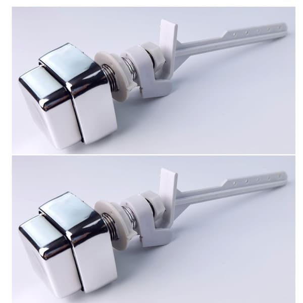 2kpl wc-kahvan vaihtosarja Sliver 2PCS