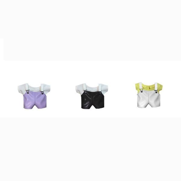 Set Hängslen Byxor VIT SET SET white set-set