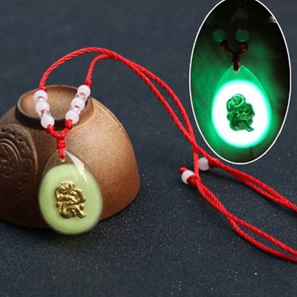 12 Zodiac anheng lysende krystallkjede KANIN KANIN Rabbit