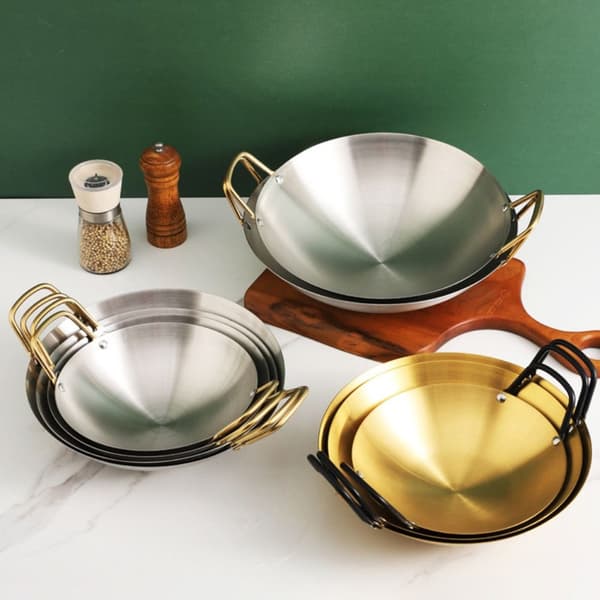 Wok Pan Stekegryte SØLV 28CM Silver 28cm