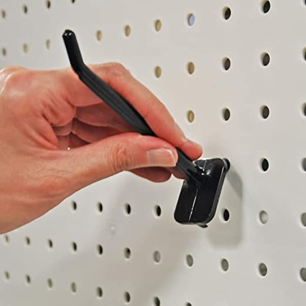50st Peg Locks Pegboard Krok Plastlås