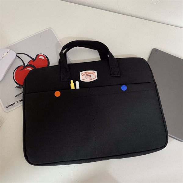 Laptop Handväska Anteckningsbok Väskor SVART 14INCH black 14inch