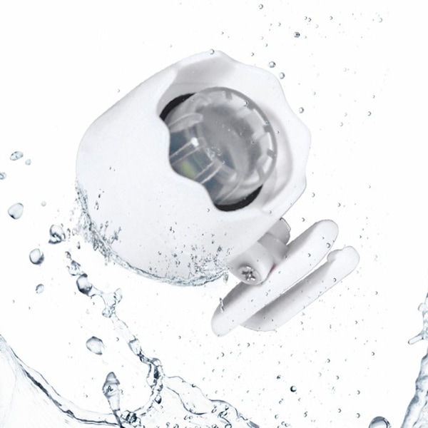 For Croc Frontlykter Hole Shoe Lommelykt HVIT White