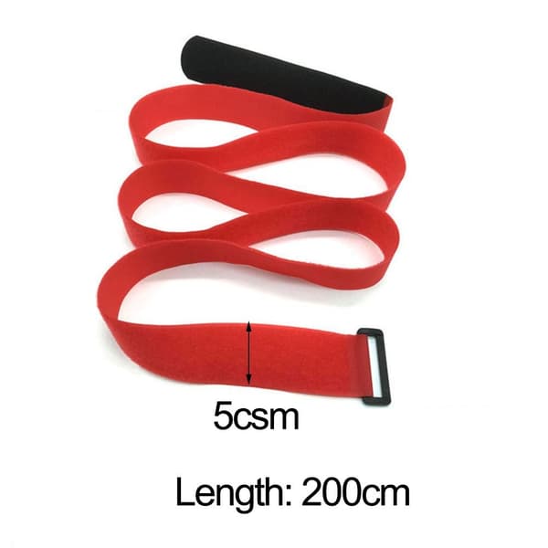 Resebagage Elastiskt band Bagagesäkra remmar RÖDA Red