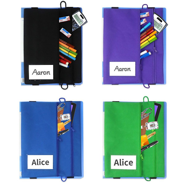 Solmio Folder Case Luokka Paperilaukut MUSTA Black