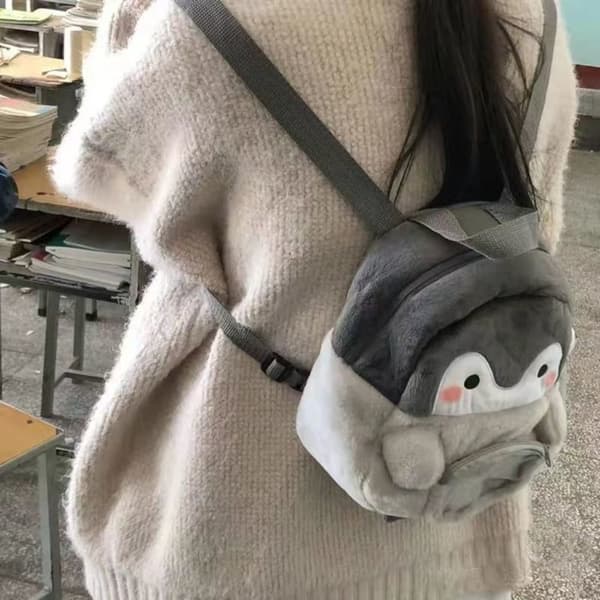 Penguin Backpack Cartoon Backpack INGEN TILBEHØR INGEN TILBEHØR no accessories