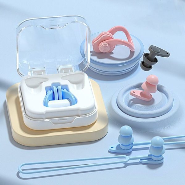Nenäklipsi Korvatulpasetti NoseClip & set SET pink