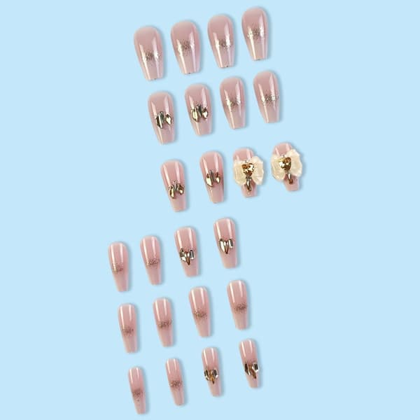 Fake Nails Short T-shape 2 2 2