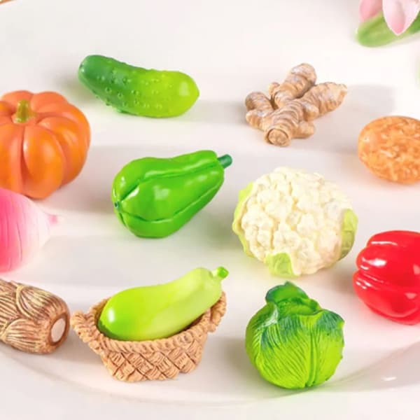 10st Imitation Vegetable Ornaments Imitation Vegetable Micro 9