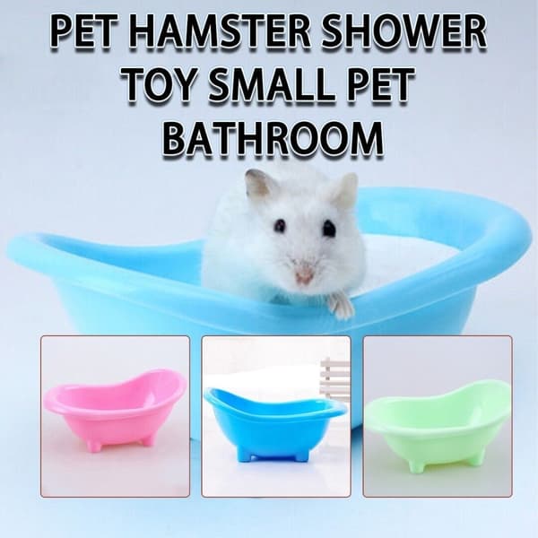 Badeleke for kjæledyrhamster ROSA Pink