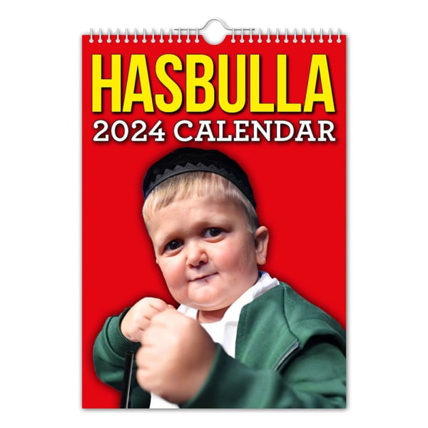 2024 Hasbulal Kalender Vægkalender Hængende Kalender