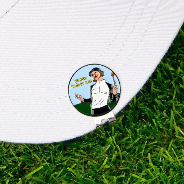Golf Hat Clip Golfballposisjon Mark STIL 1 STIL 1 Style 1