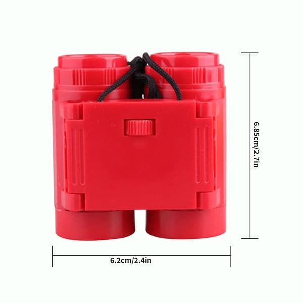 Kompakti kiikarit 2,5x26 PUNAINEN red