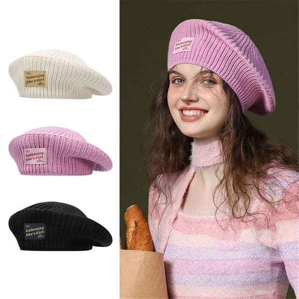 Vinter Baretter Varme Beanies SORT Black