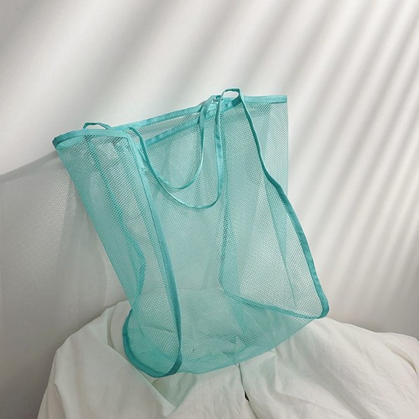 Mesh Axelväska Handväska BLÅ blue