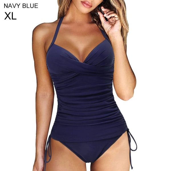 Uimapuku Kaksiosainen uimapuku navy blue XL