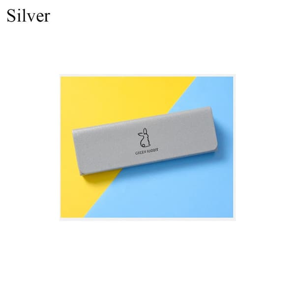 Glasögonlåda Solglasögonväska SILVER silver