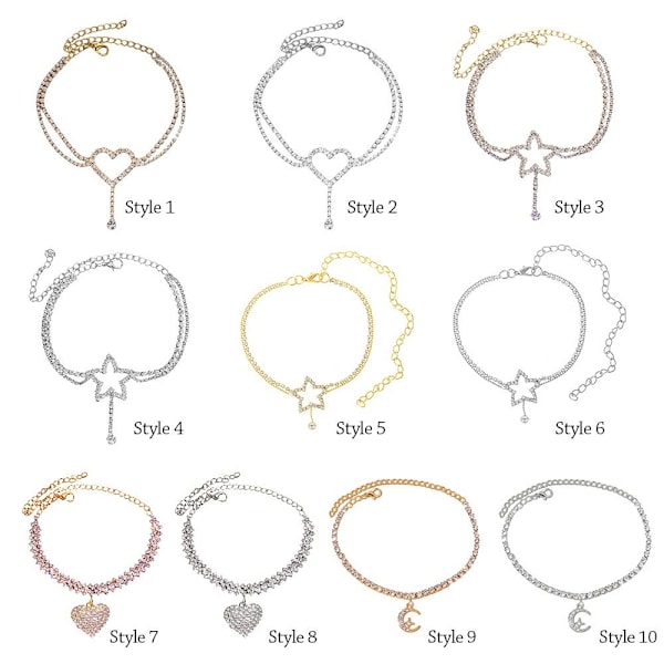 Ankelkedja Ankelarmband STYLE 1 STYLE 1 Style 1