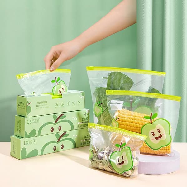 Zip lock Transparent förvaringsväska S S