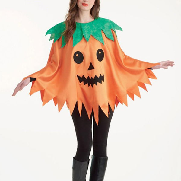 Pumpkin Poncho Pumpkin Cape A A A