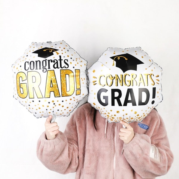 Graduation Balloon Helium Folie Ballong 03 03