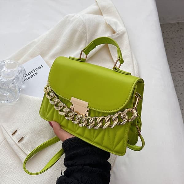 Skuldertaske Kæde Crossbody Tasker SORT black