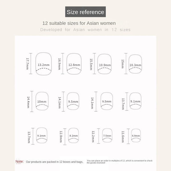 False Nails Fake Nails W1010 W1010 W1010