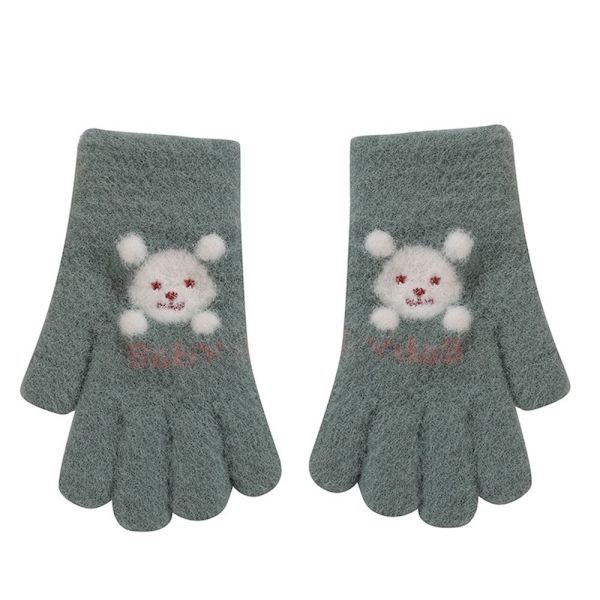 Helfingerhandsker Vinterstrikkede handsker FARVE 3 FARVE 3 Color 3