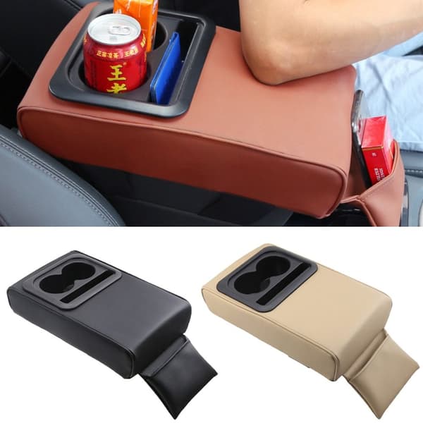Bil Armlenepute Armlene Koppholder BRUN brown