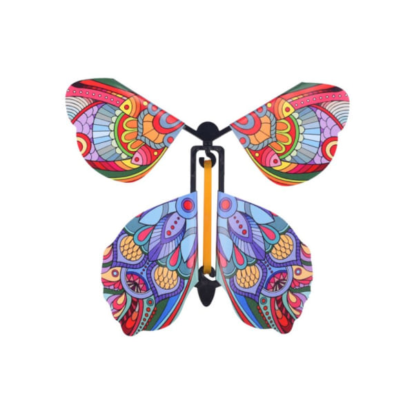 Magic Flying Butterfly Butterfly Flying Card Legetøj 1 1 1