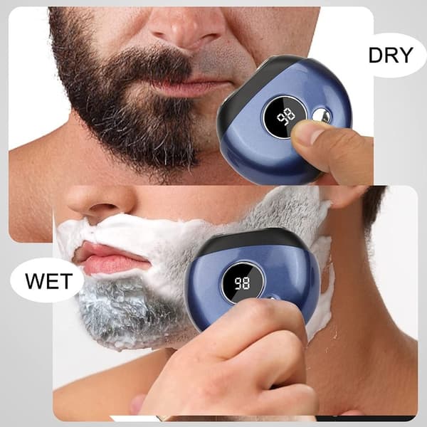 Mini-Shave Electric Razor BLÅ Blue