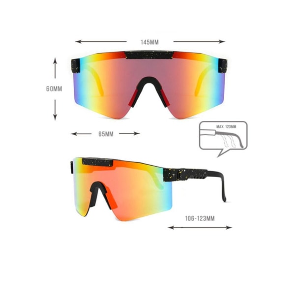 Cykling Polarized Sports Solbriller Briller Goggles 3 3