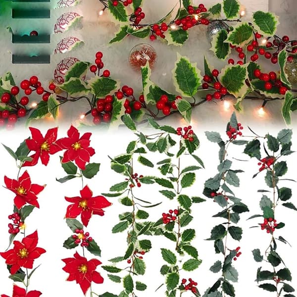 Juleblomster vinranker Blomster B B B