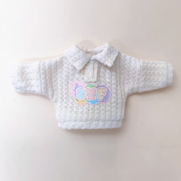 Mini strikket genser 1/12 Doll Cardigans BLÅ Blue