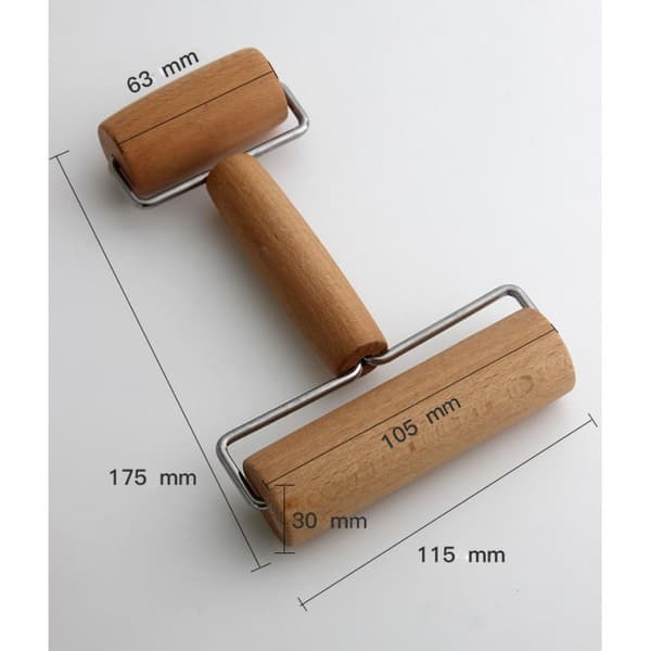 Roller Kavel Trä Kavel Mjöl Stick