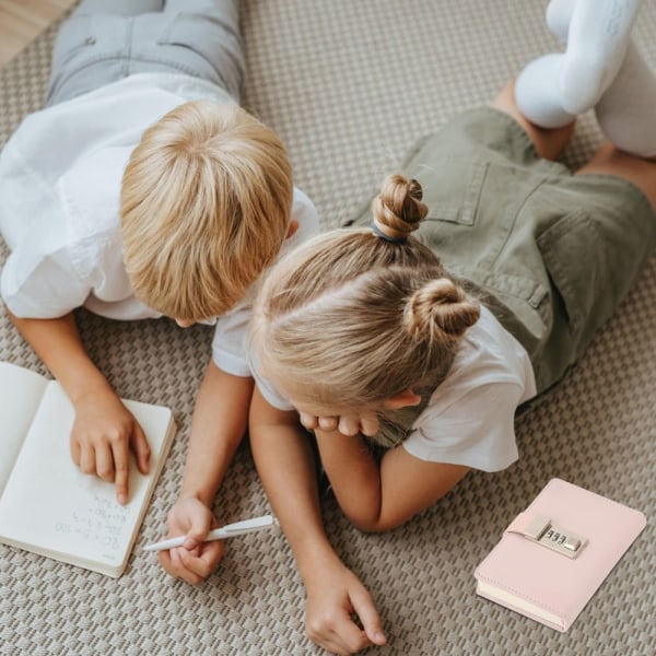 Journal med Lås Lås Dagbok Personal Organizers