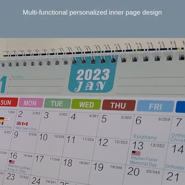 Engelska Skrivbordskalender Skrivbordskalendrar 2 2 2
