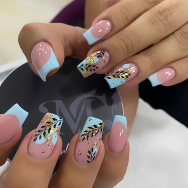 Fake Nails Square Head 3 3 3