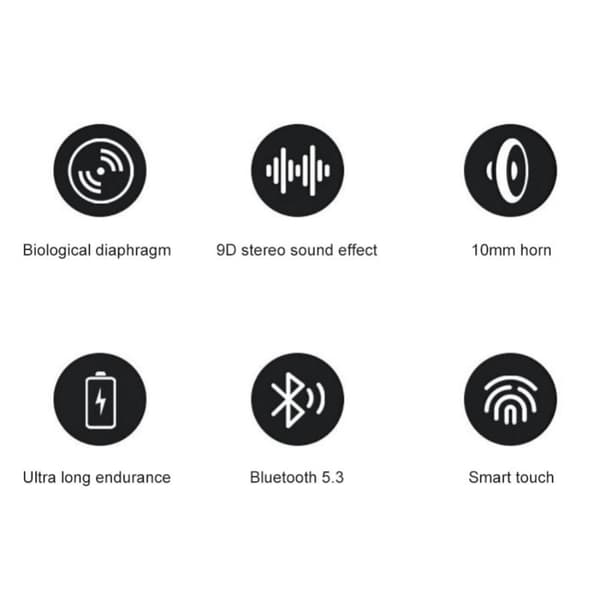 Hovedtelefoner Trådløst Headset SORT black
