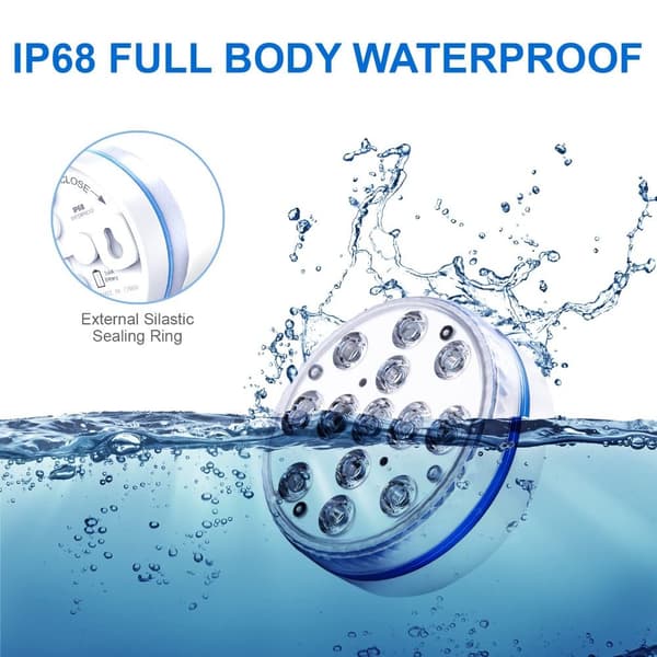 Poollys Undervanns LED-lys