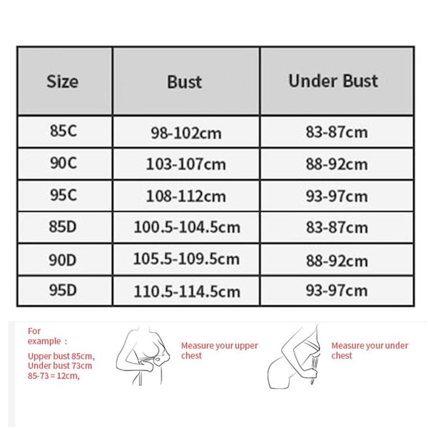 Spets-BH Bygel-BH SVARTA 95D Black 95D