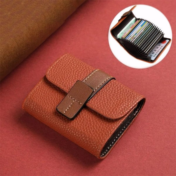 Kreditkortholder Business ID-kort etui BRUN STYLE2 STYLE2 brown style2-style2