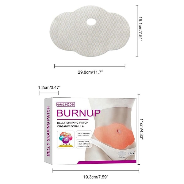 Maglyftslapp Gå ner i vikt Stickers Belly Shaper