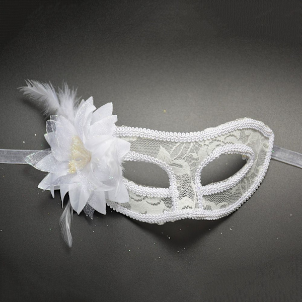 Juhlasuoja Halloween Mask VALKOINEN White