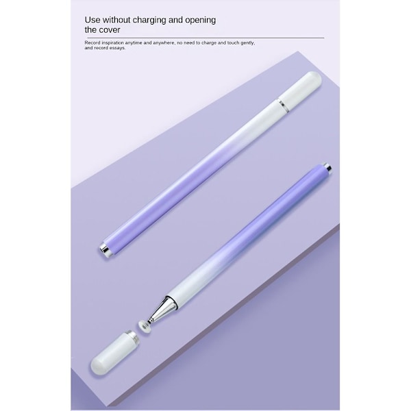 Disc Capacitive Pen Touch Screen Pen GRADIENT RED GRADIENT RED Gradient Red