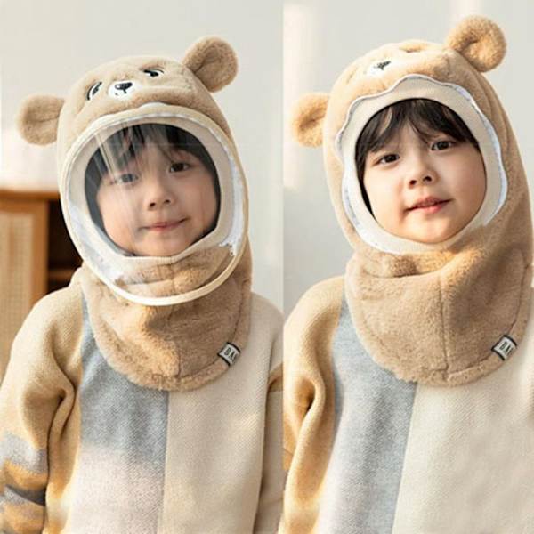 Barn Pullover Hatt Öronskydd Hatt STYLE 2 STYLE 2 Style 2
