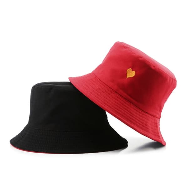 Basin Hattar Bucket Hat RÖD red