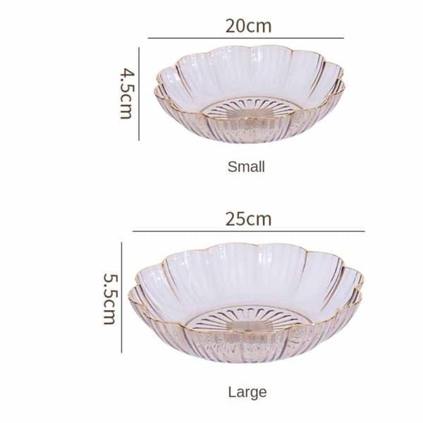 Bordplater Serveringsfat HVIT 25CM white 25cm